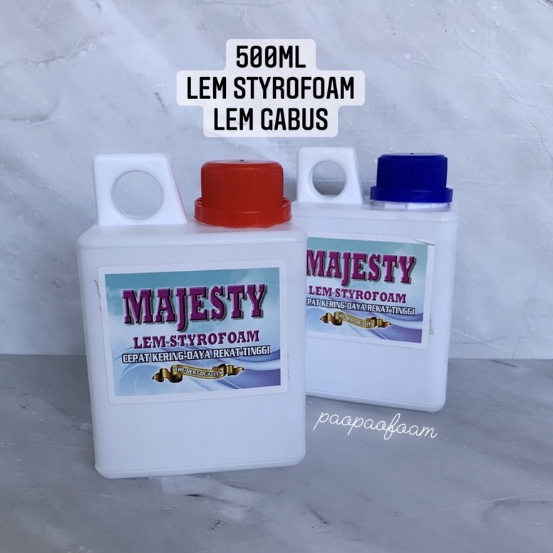 

ART C39A Lem Styrofoam MAJESTY 5ml Lem Sterofoam Lem Gabus