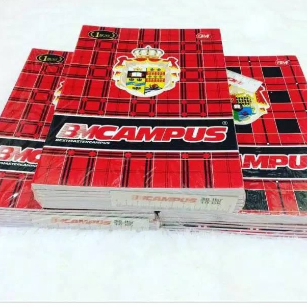 

ART S34Y Buku tulis BMC campus isi 5 lembar 1 pak isi 1 buku