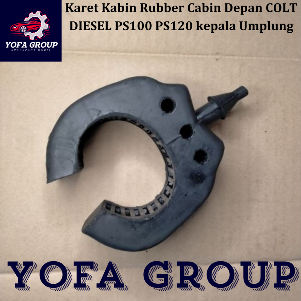 SPAREPART MOBIL Karet Kabin Rubber Cabin Depan COLT DIESEL PS100 PS120 kepala Umplung