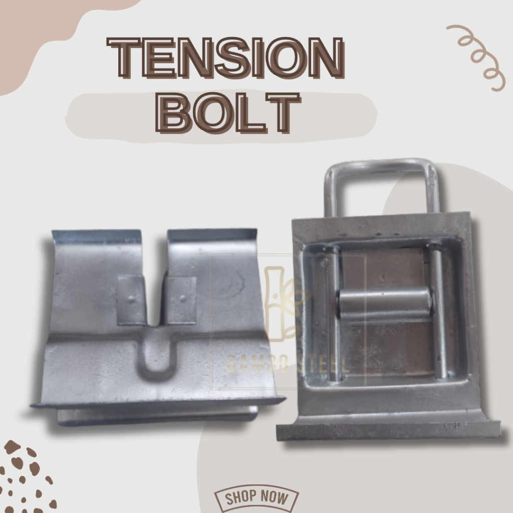 Tensil Bawah Center Post/Tension Bolt Rolling Door Onesheet/Kunci Tiang Rolling Door