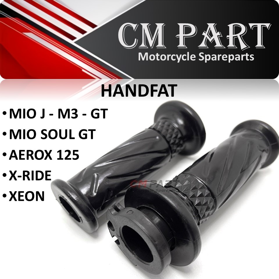 Handle Grip Handfat Handpad Handgrip Mio J M3 GT SOUL GT X-RIDE XEON AEROX 125