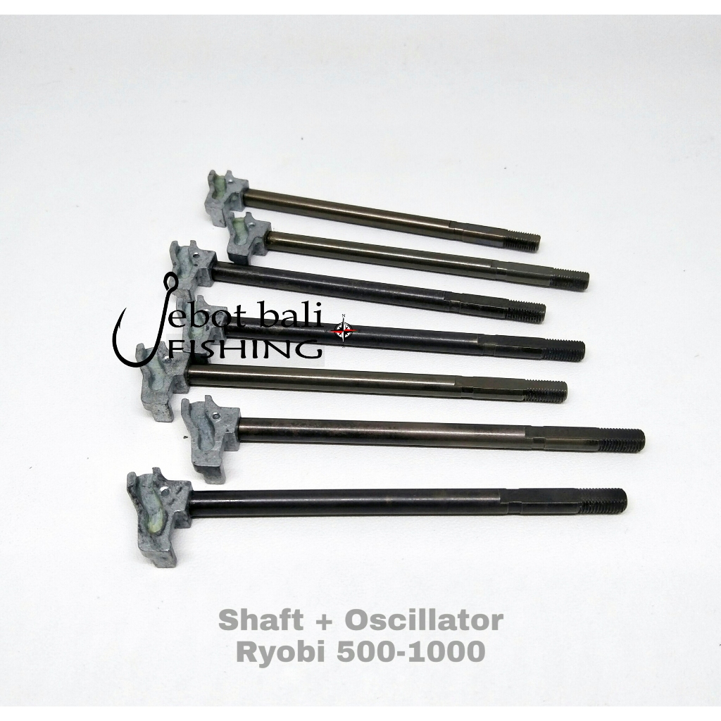 Shaft + Ocsillator Reel Ryobi 500 800 1000 - Spare Part Ryobi Original