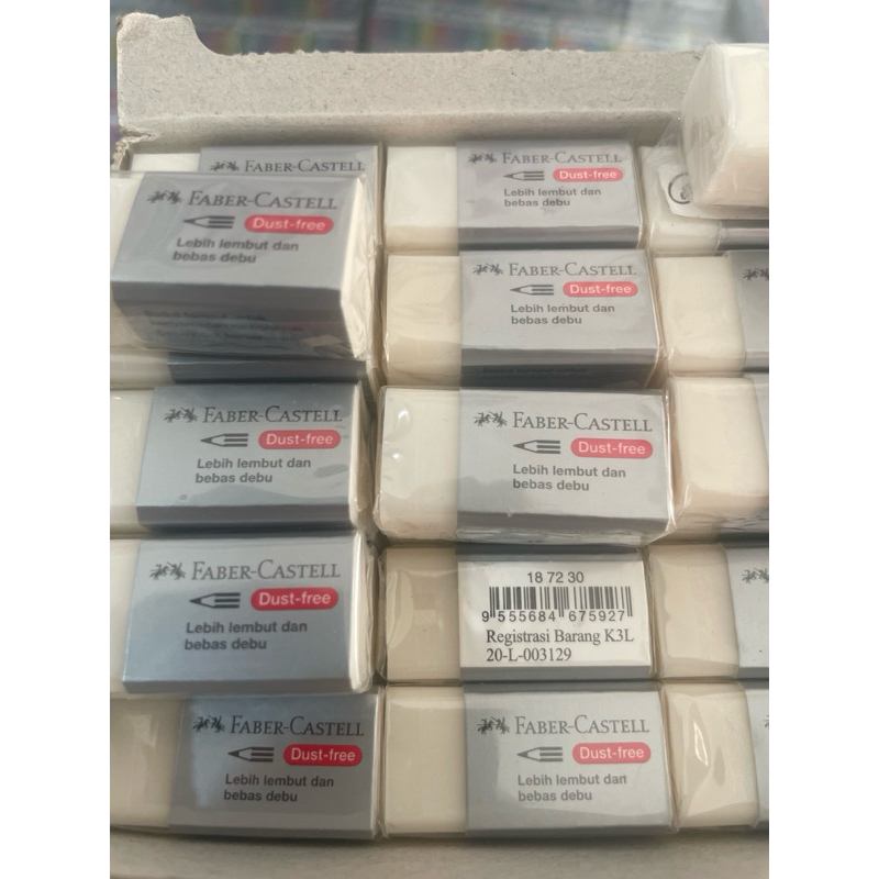 

Penghapus Faber Castell Putih Dust Free