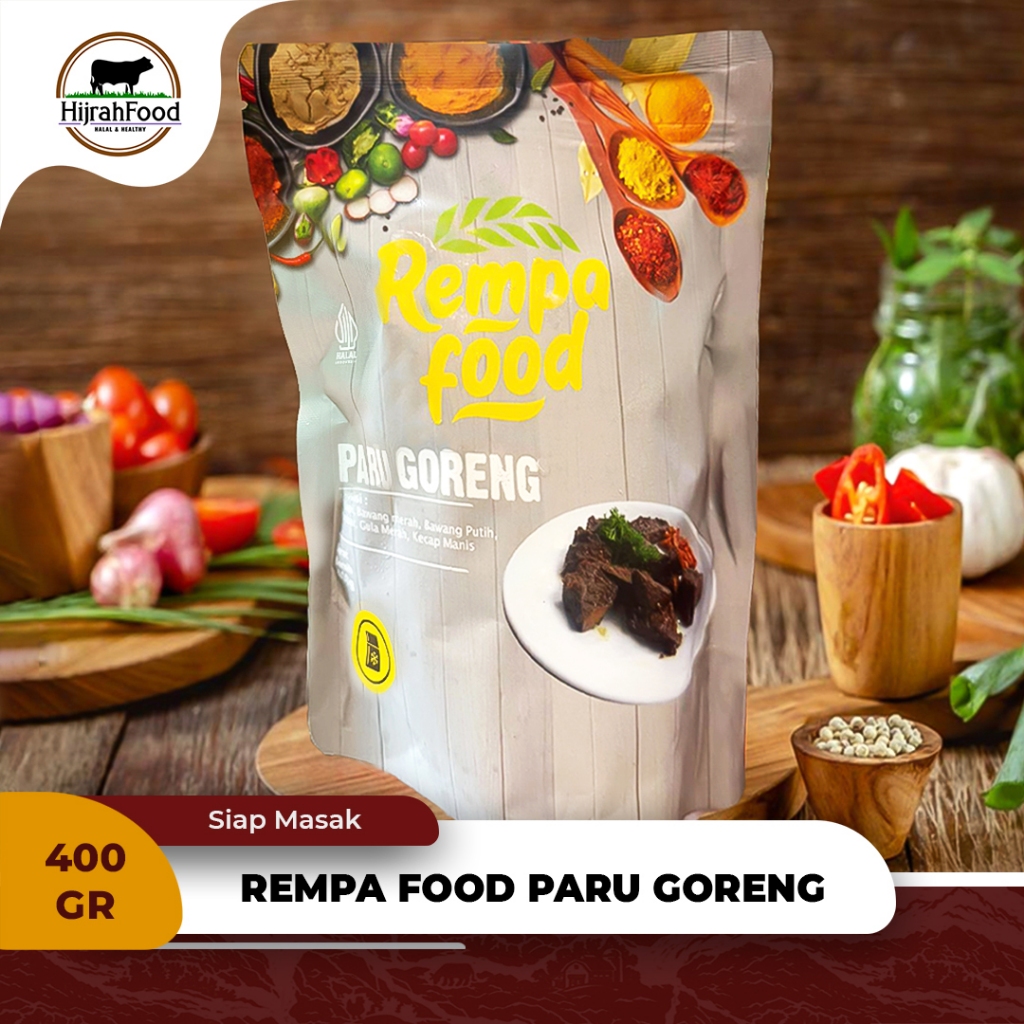 

Rempa Food Paru Goreng 400 gram Halal Siap Masak