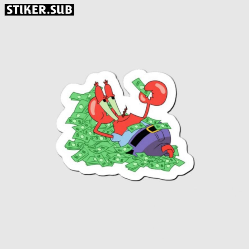 

stiker|sticker tn krabs