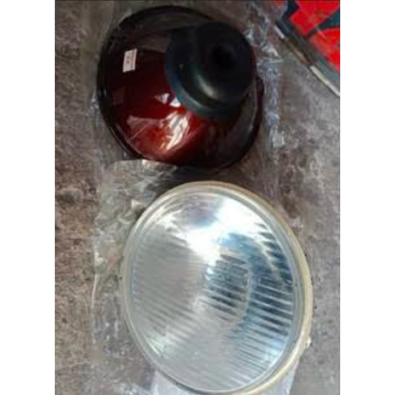 lampu utama bulat mobil jeep KIA