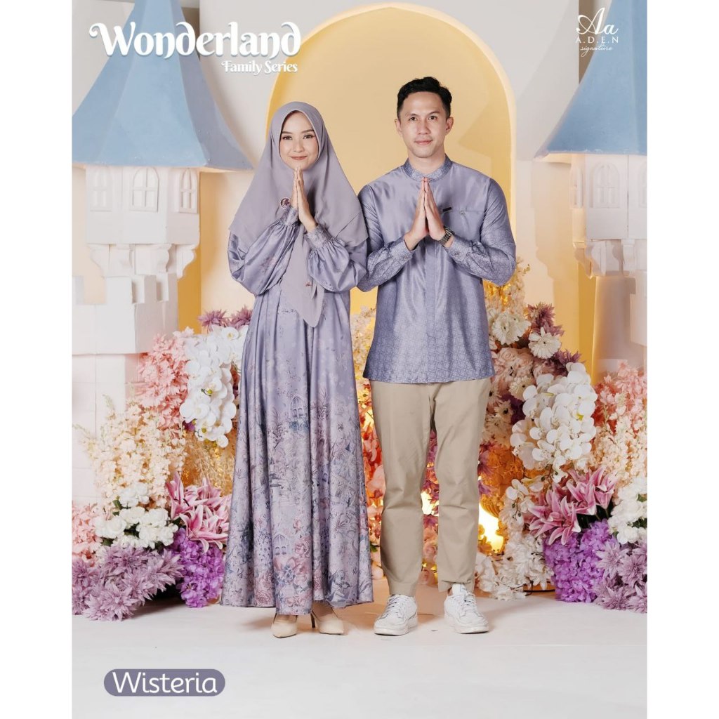 WONDERLAND COUPLE DRESS KOKO BY ADEN HIJAB
