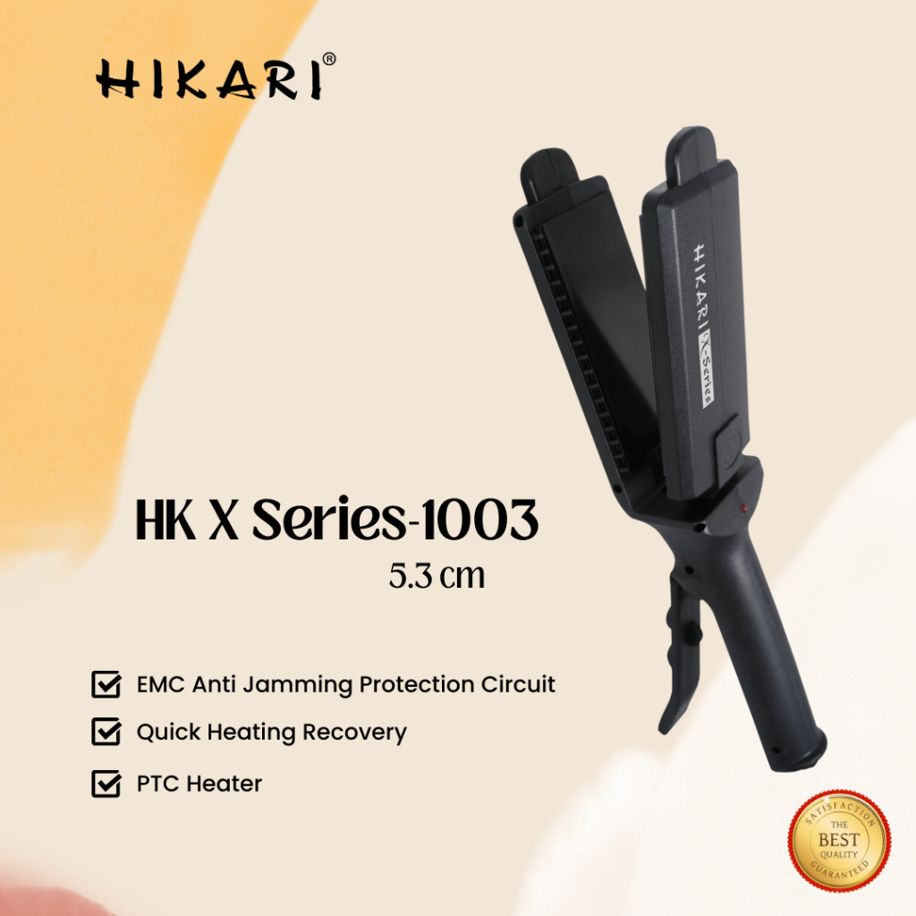 Hikari X-Series X-1003 Catok Pelurus Rambut Catok Buaya Salon Professional