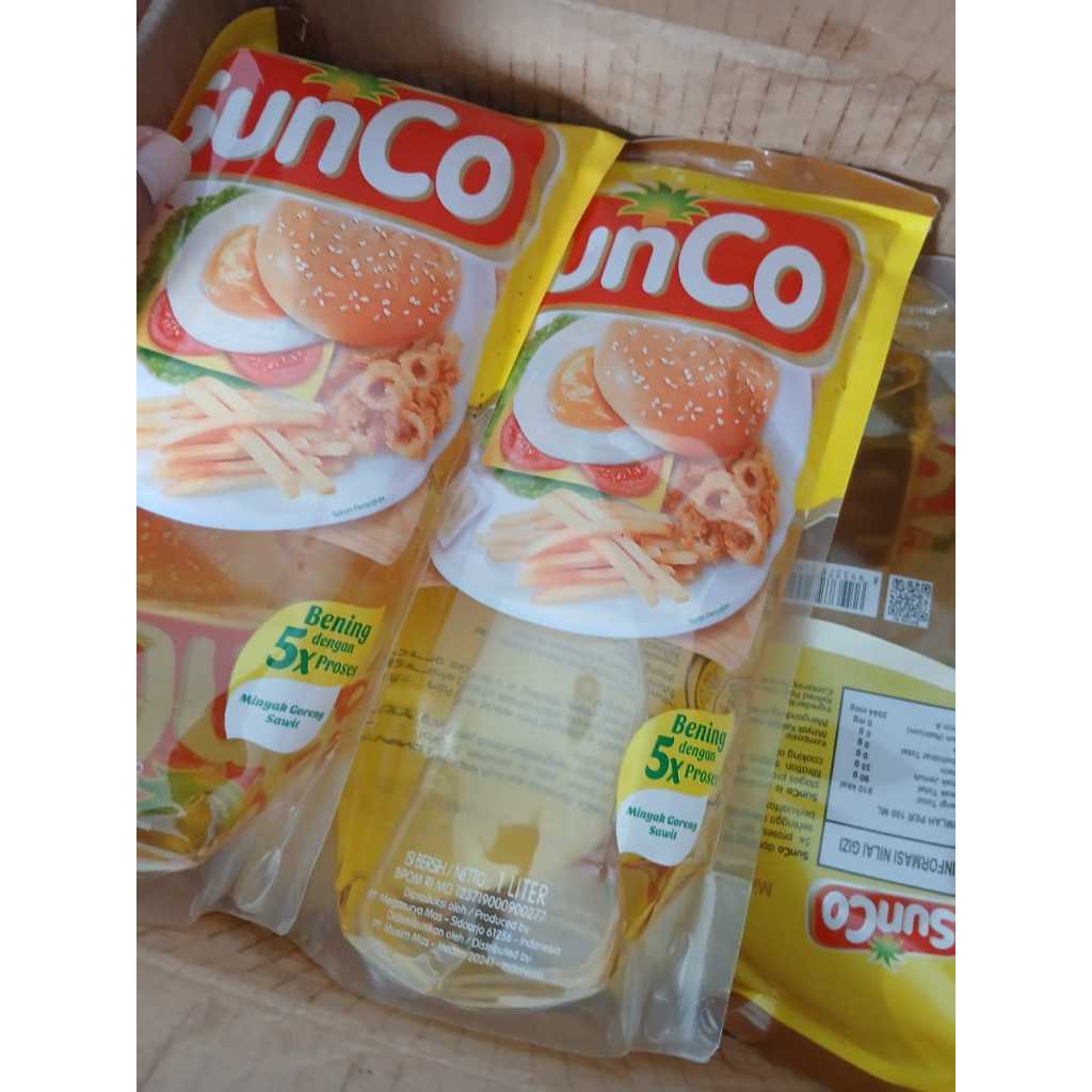 

Minyak Goreng Sunco 1L Jerni dan Cocok untuk Keluarga