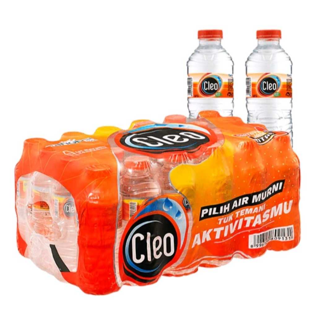 

cleo air mineral 220ml isi 24 botol