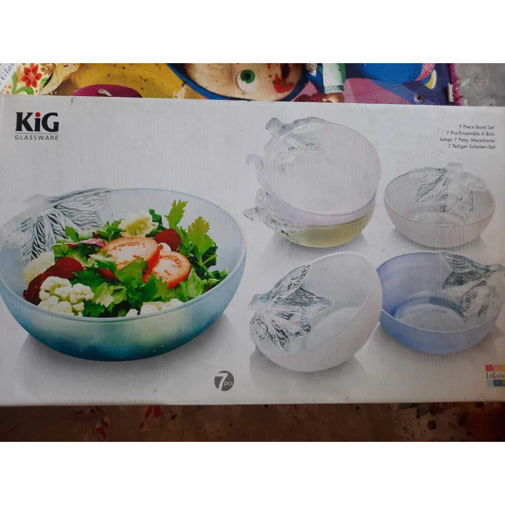 Set Mangkok KIG Glassware 7pcs
