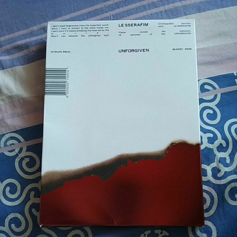 Le Sserafim Unforgiven Bloody Rose Album Only