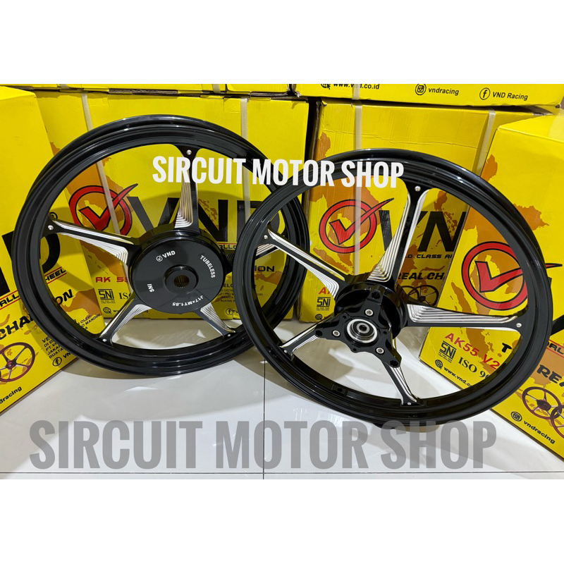 VELG VND AK55 AK 55 V2 RING 17 AEROX OLD & AEROX NEW MODEL ENKEI