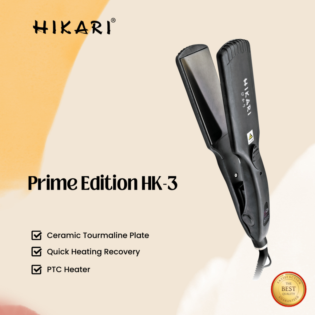 Hikari Hair Straightener PE-3 Catok Pelurus Rambut Straightening and Rebonding Salon Professional