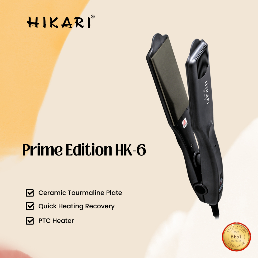 Hikari Hair Straightener PE-6 Catok Pelurus Rambut Straightening and Rebonding Salon Professional