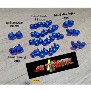 baut body titanium paketan mio