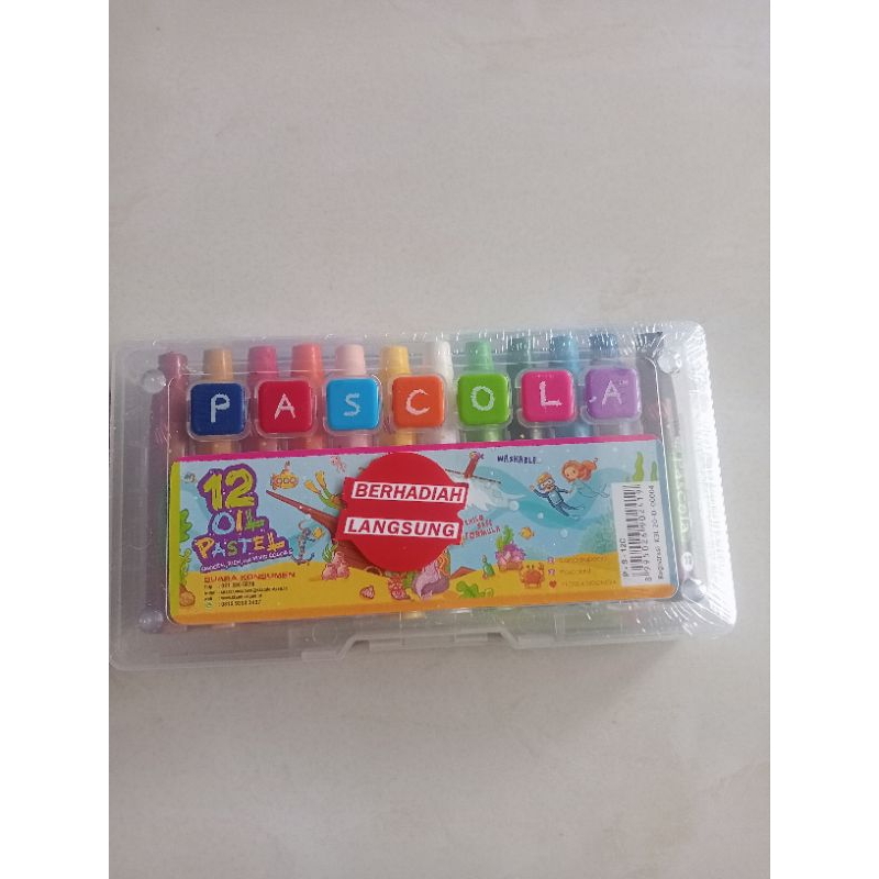 

Pascola Crayon Oil Pastel 12 warna
