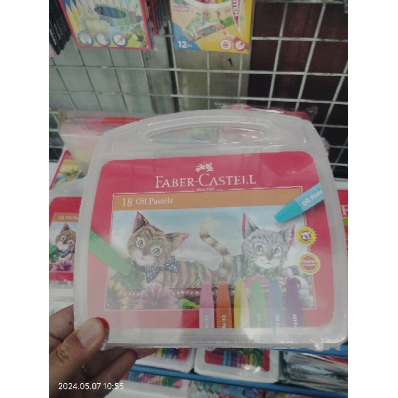 

Krayon Faber-Castell Oil pastel Isi 18 warna