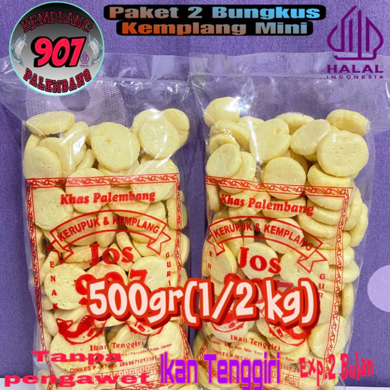 

paket 2 bungkus KEMPLANG MINI SUPER IKAN TENGGIRI 500 gram