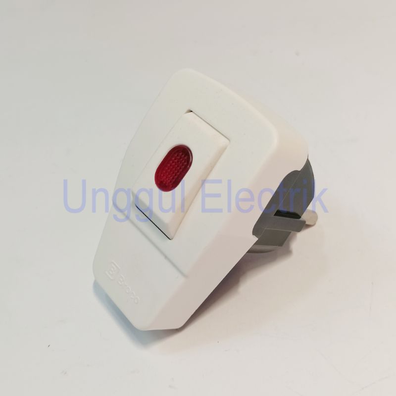 Stop kontak broco tombol on off colokan listrik