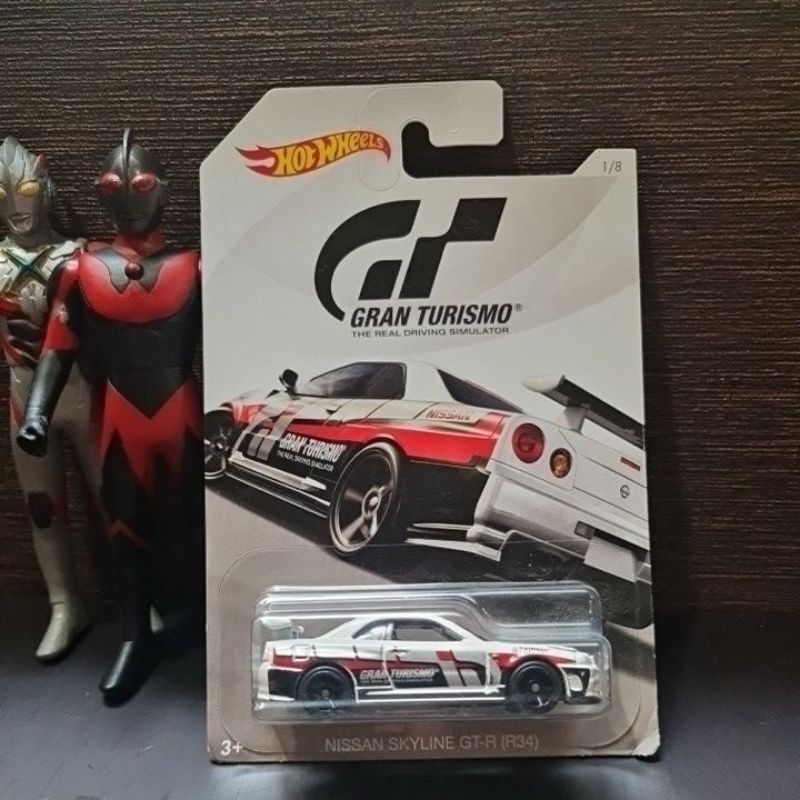 hot wheels gran Turismo Nissan skyline gt-r r34