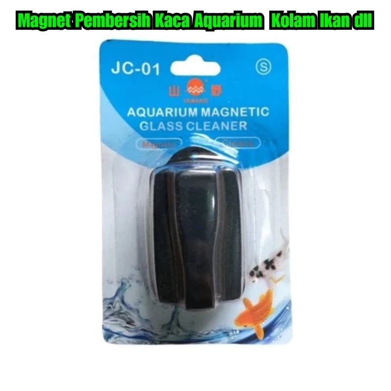 Magnet Pembersih kaca pembersih aquarium kolam ikan dll pembersih