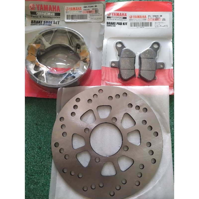 kampas rem mio sporty 1set