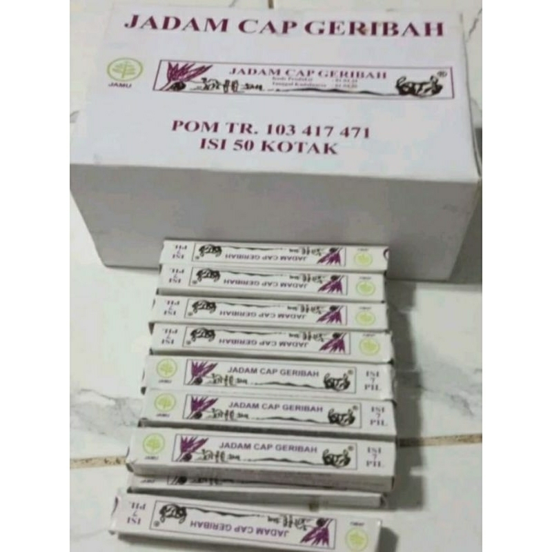 Jadam cap geribah 1box/50 kotak