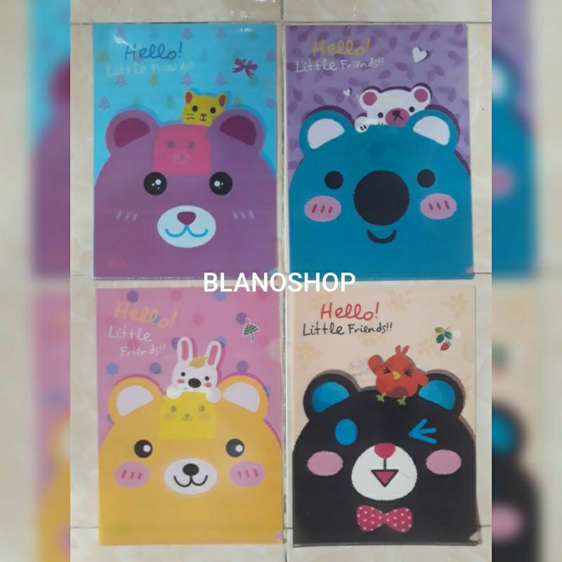 

Map Plastik Lucu Hello Little Friends Series