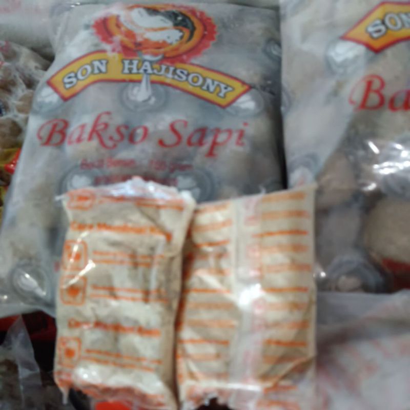 

Bumbu kuah bakso Son HajiSony lampung 100℅ original