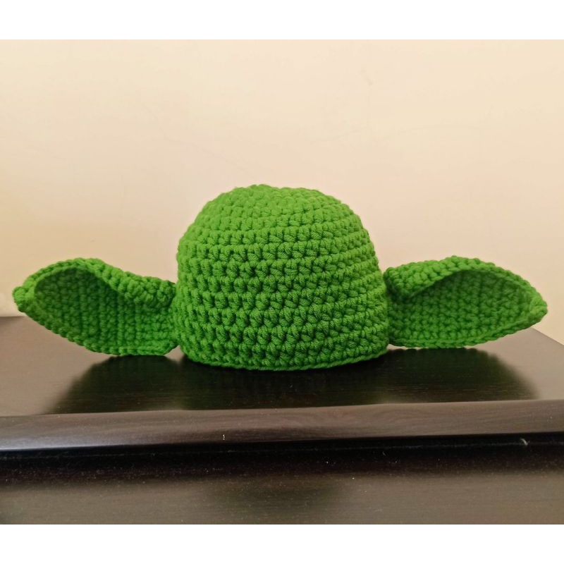 Baby Yoda Hat - Topi Rajut Bayi 3 Bulan