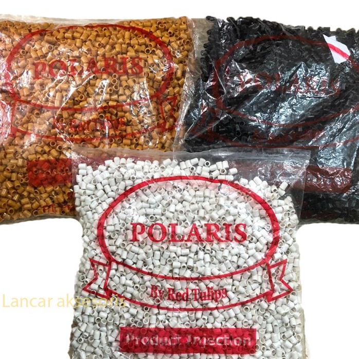 KODE N26L Stopper Tali Kur Lobi Lobi Bel  stoper ujung talikur plastik isi 36 pcs  bahan craft alat 