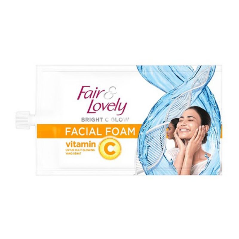 glow and lovely facial foam & cream vitamin c sachet