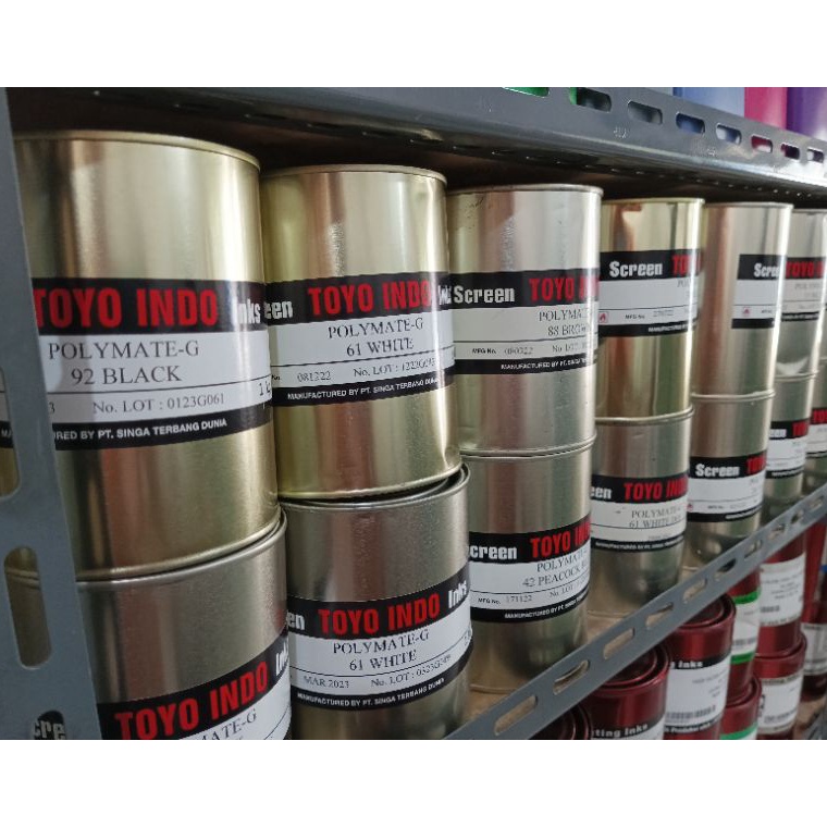 

KODE H2I8 tinta polymate Toyo 1kg