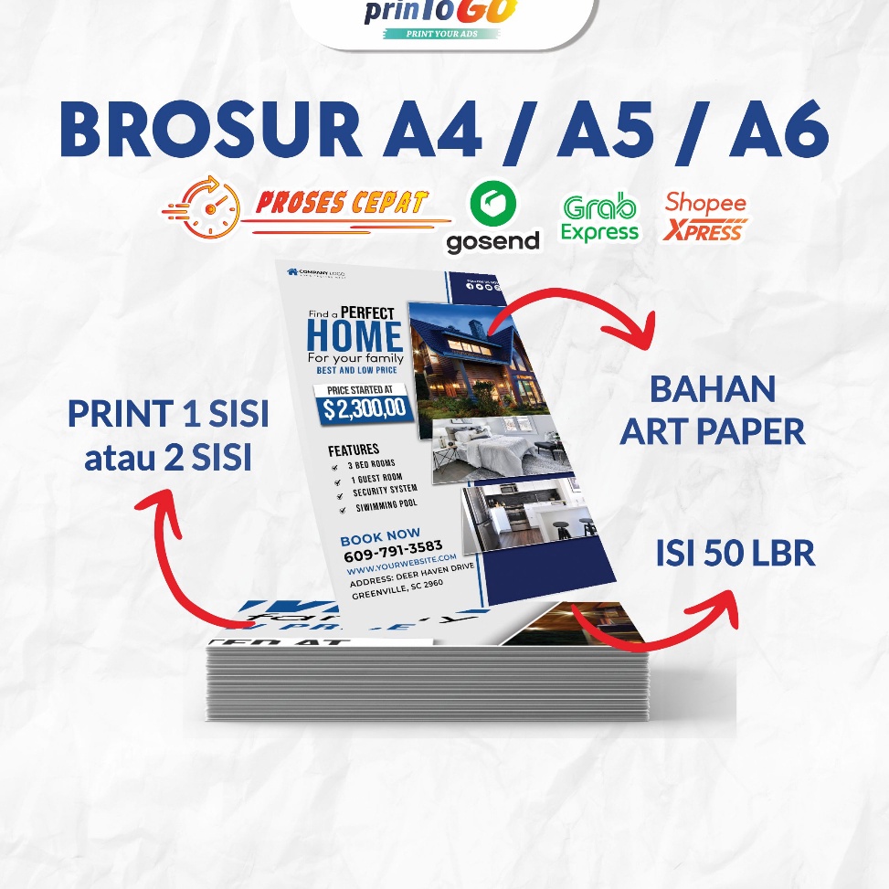 KODE Q4C BROSUR  CETAK BROSUR  CETAK BROSUR A5  CETAK BROSUR A4