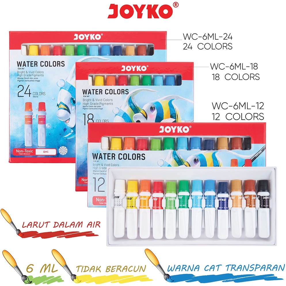 

KODE N7R Cat Air Water Color Joyko WAC6ML