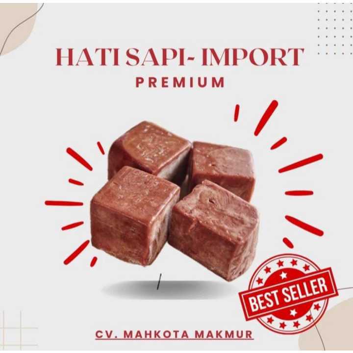 

Daging Hati Sapi Premium Import 500 Gram