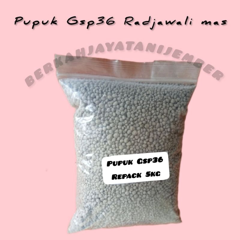 Pupuk Gsp 36 non subsidi Radjawali mas/Repack 5kg/pupuk penyubur tanaman/