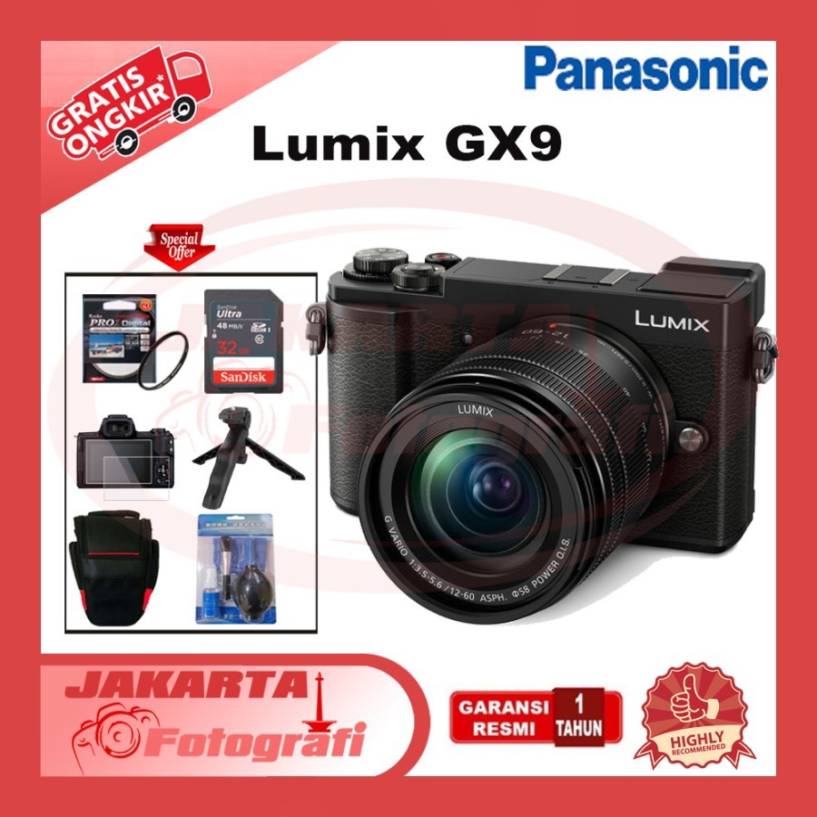 Panasonic Lumix GX9 Kit 12-60mm Lens  Mirrorless Camera