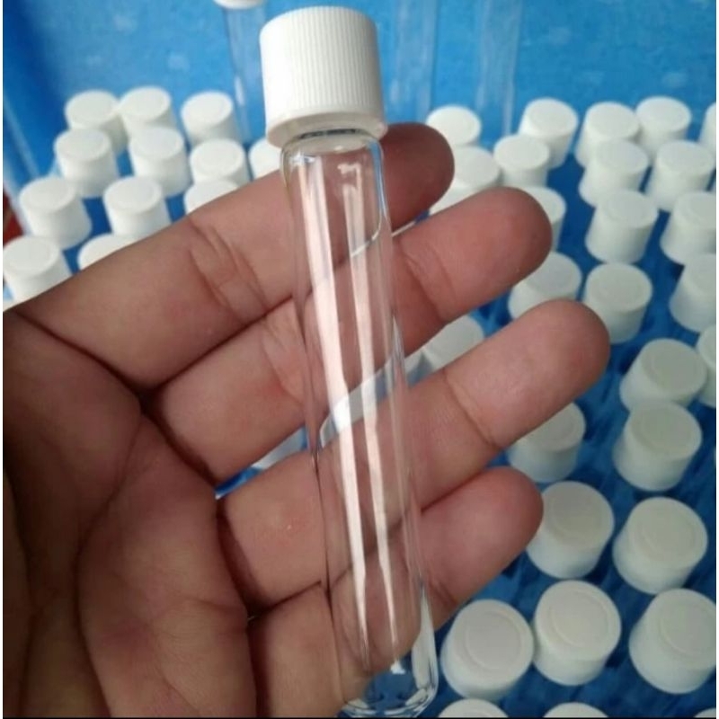 Tabung reaksi/test tube tutup ulir/screw 10ml