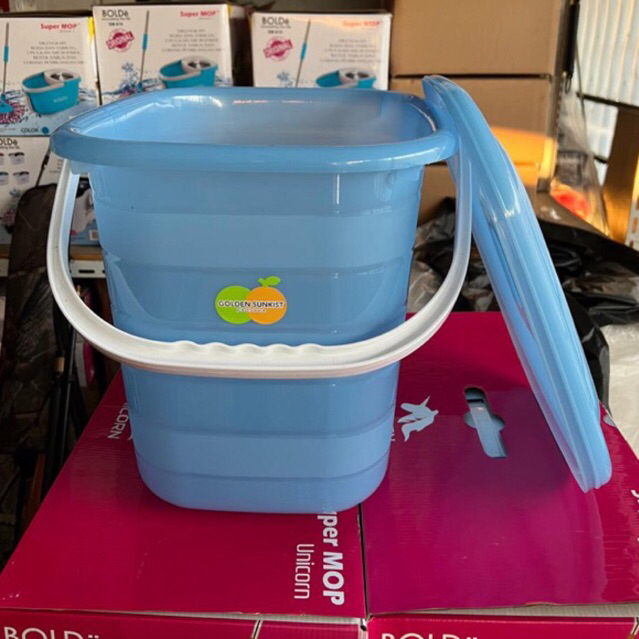 Musangjantan112 Ember Plastik Tutup Besar - Ember Plastik Serbaguna - Tutup Ember - Ember Plastik