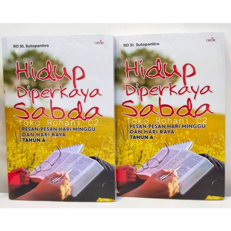 Buku Hidup Diperkaya Sabda - Buku Obor - Buku Rohani - Buku Renungan