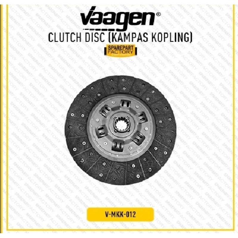 KAMPAS KOPLING CANTER 125 PS LAMA/ 125 HDX/136 PS CANTER
