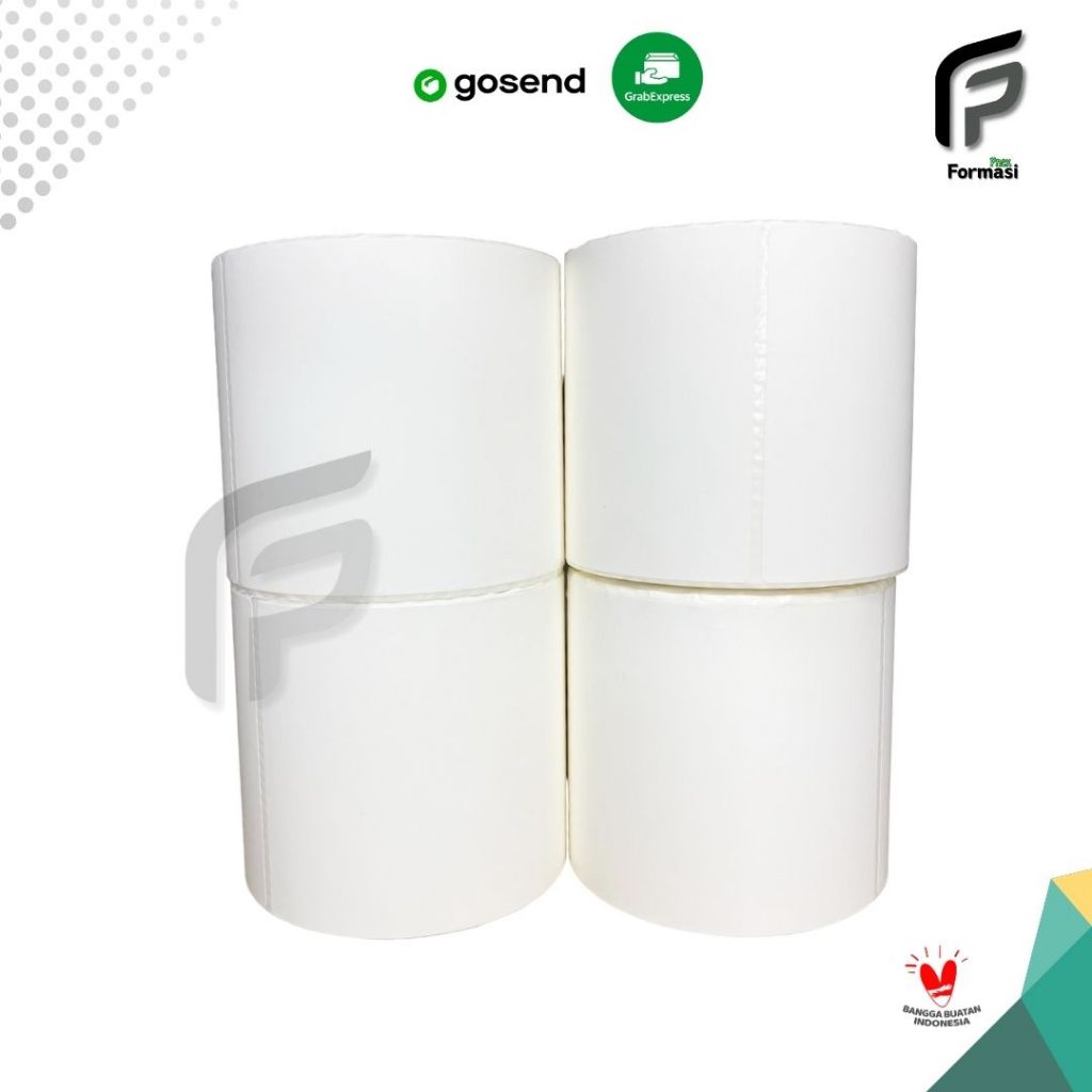 

LABEL THERMAL STIKER 100x100 mm Isi 500 Pcs STICKER DIRECT THERMAL 100x100 Isi 500 Pcs