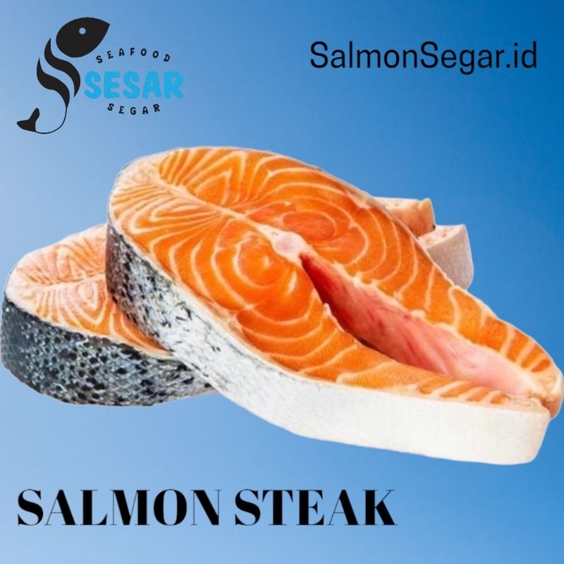 

Steak Salmon Norway - Salmon Steak Frozen 500gr