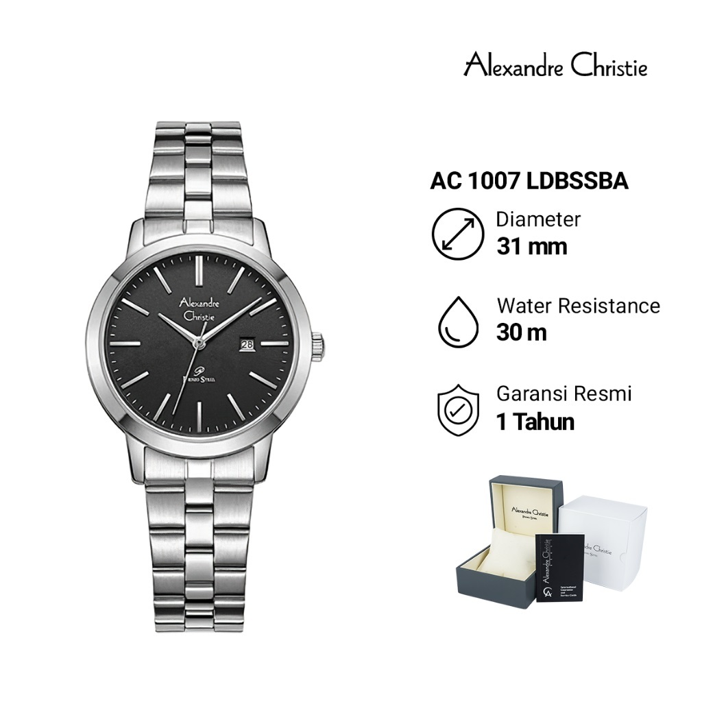 Jam Tangan Wanita Alexandre Christie Passion AC 1007