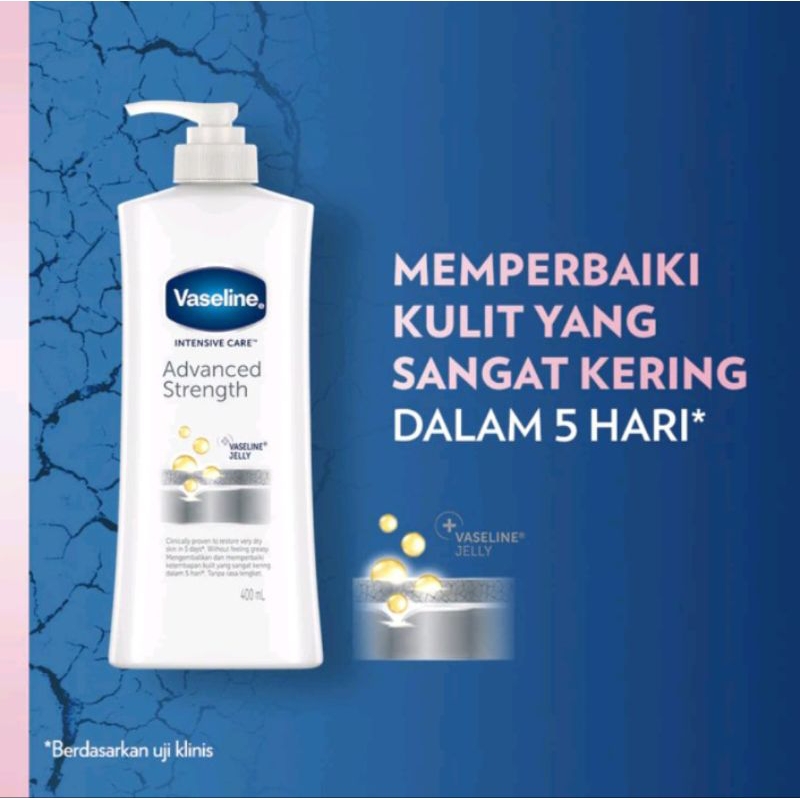 Vaseline Advanced Strength 400 ml