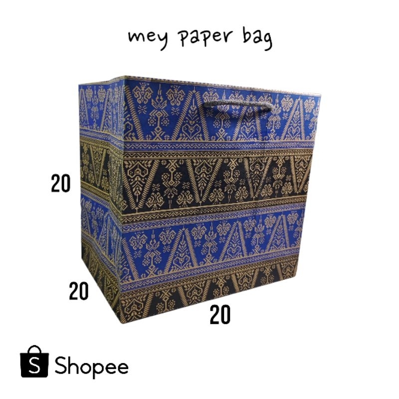 

PAPER BAG BOX 20X20 KOTAK TART MINI