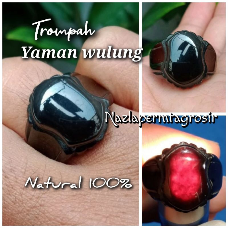 NATURAL BATU YAMAN WULUNG MOTIF TROMPAH