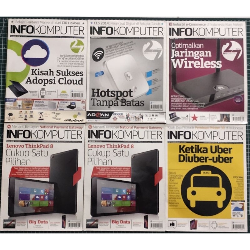 Majalah Info Komputer Tahun 2014